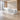 Modern Reception Desk with File Drawers & LED Lighting for Office Lobby