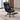 Modern Executive Desk 26 in Wide with Curved, Lumbar Support & Reclining for Home Office