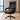 Modern Executive Desk with Lumbar Support, Swivel & Round for Home Office