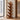 File Cabinet 35-60 in Tall with Solid Wood & Curved for Office