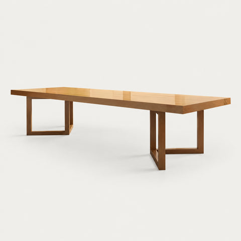 Modern Conference Table 63-142 in Wide (5.2-11.8 ft) with Solid Wood