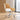 Leather Executive Office Chair with Genuine Leather, Solid Wood & Lumbar Support
