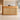 Curved Reception Desk 39-118 in Wide with Rattan, Keyboard Tray & File Drawers for Salon