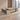 L-Shaped Desk with Built-In Outlets, Cable Management & LED Lighting