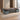Modern Executive Desk with Solid Wood & File Drawers for Home Office