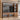 L-Shaped Executive Desk with LED Lighting, Lockable & File Drawers for Home Office