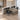 Office Workstation Desk with Built-In Outlets, Cable Management & Side Storage