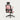 Black Frame Pink - Rolling Round Casters (With 3D Headrest)