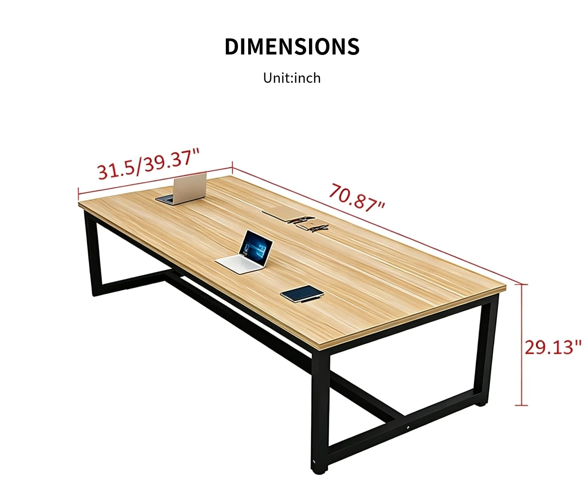 Rectangular Conference Table 47-189 in Wide (3.9-15.8 ft) with Lumbar Support — Detail image 13