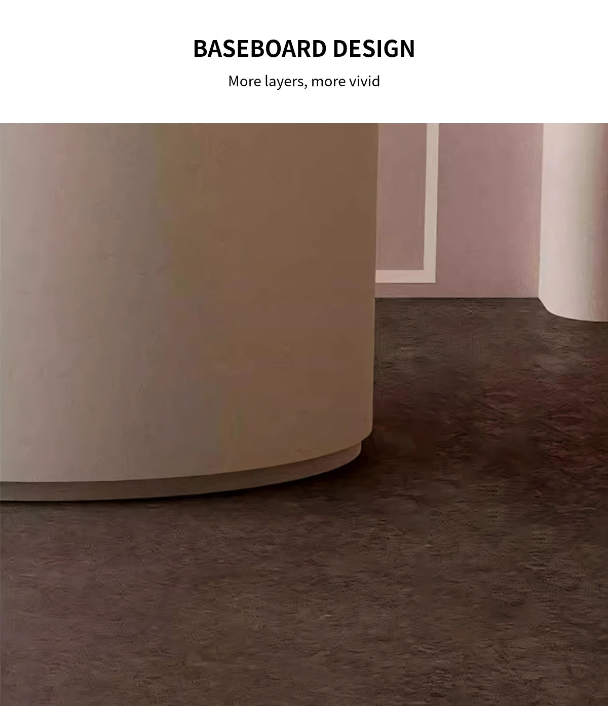 Curved Reception Desk 24-79 in Wide with Lumbar Support for Salon — Detail image 5