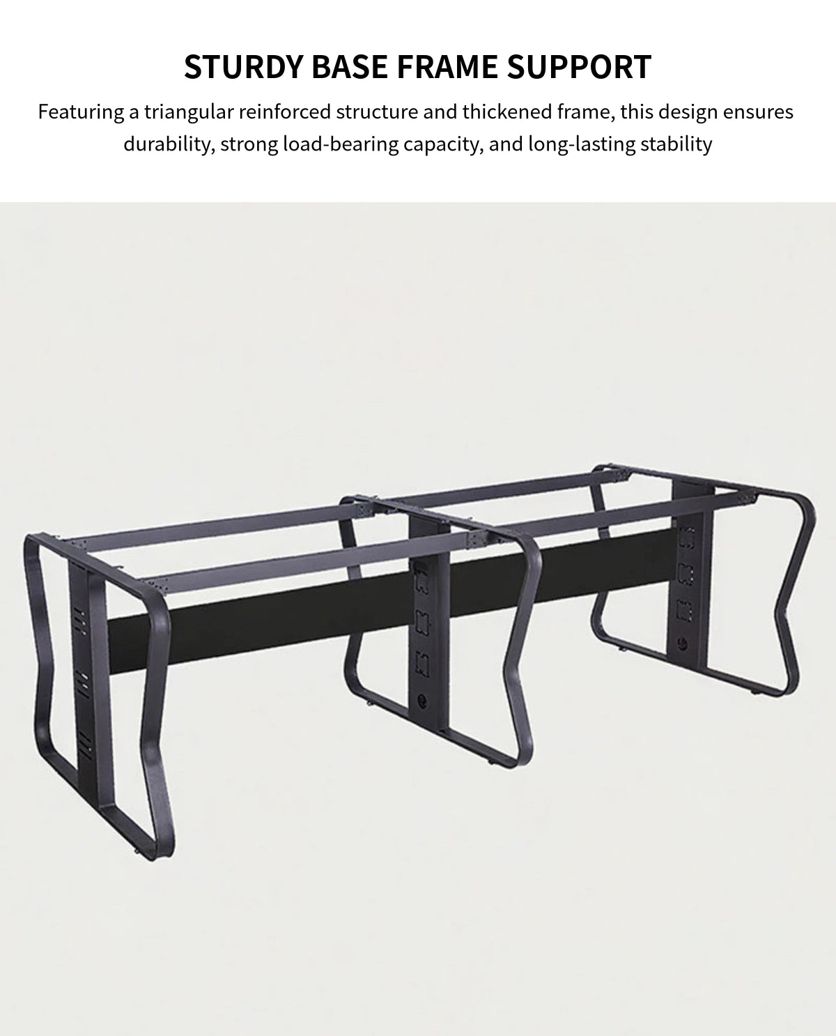 Modern Conference Table 47-236 in Wide (3.9-19.7 ft) with Cable Management — Detail image 5