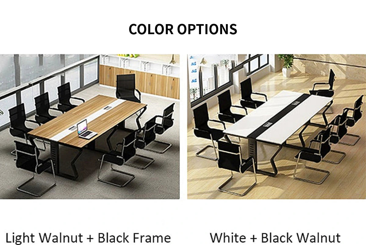 Modern Conference Table 47-236 in Wide (3.9-19.7 ft) with Cable Management — Detail image 9