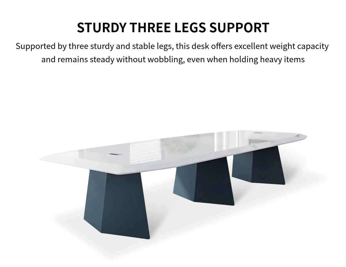 Customizable Luxury Durable Large Meeting Table — Detail image 4