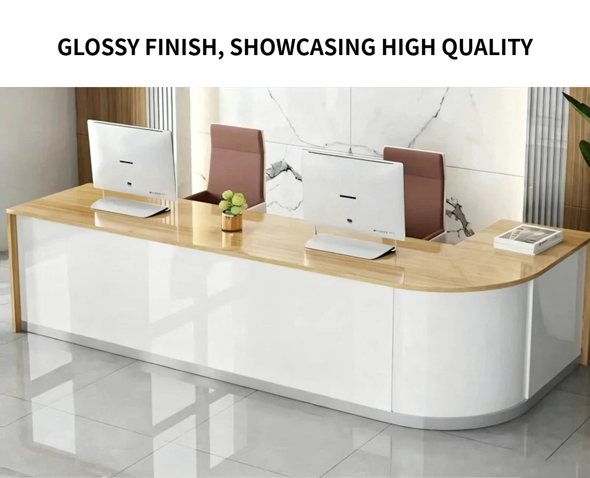 Customizable Luxury Durable Reception Desk — Detail image 1