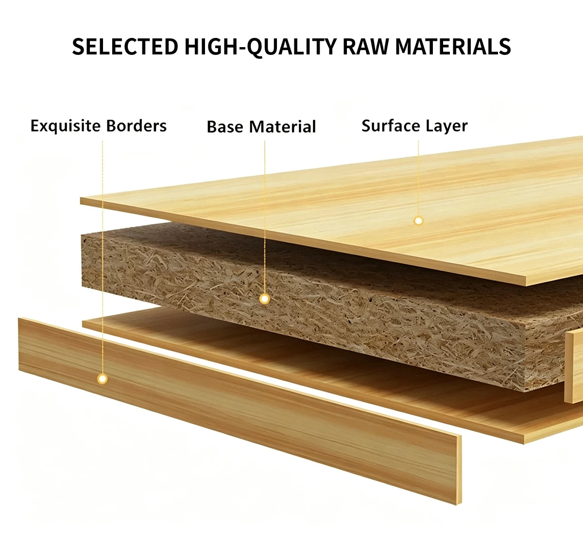 Customizable Luxury Durable Reception Desk — Detail image 3