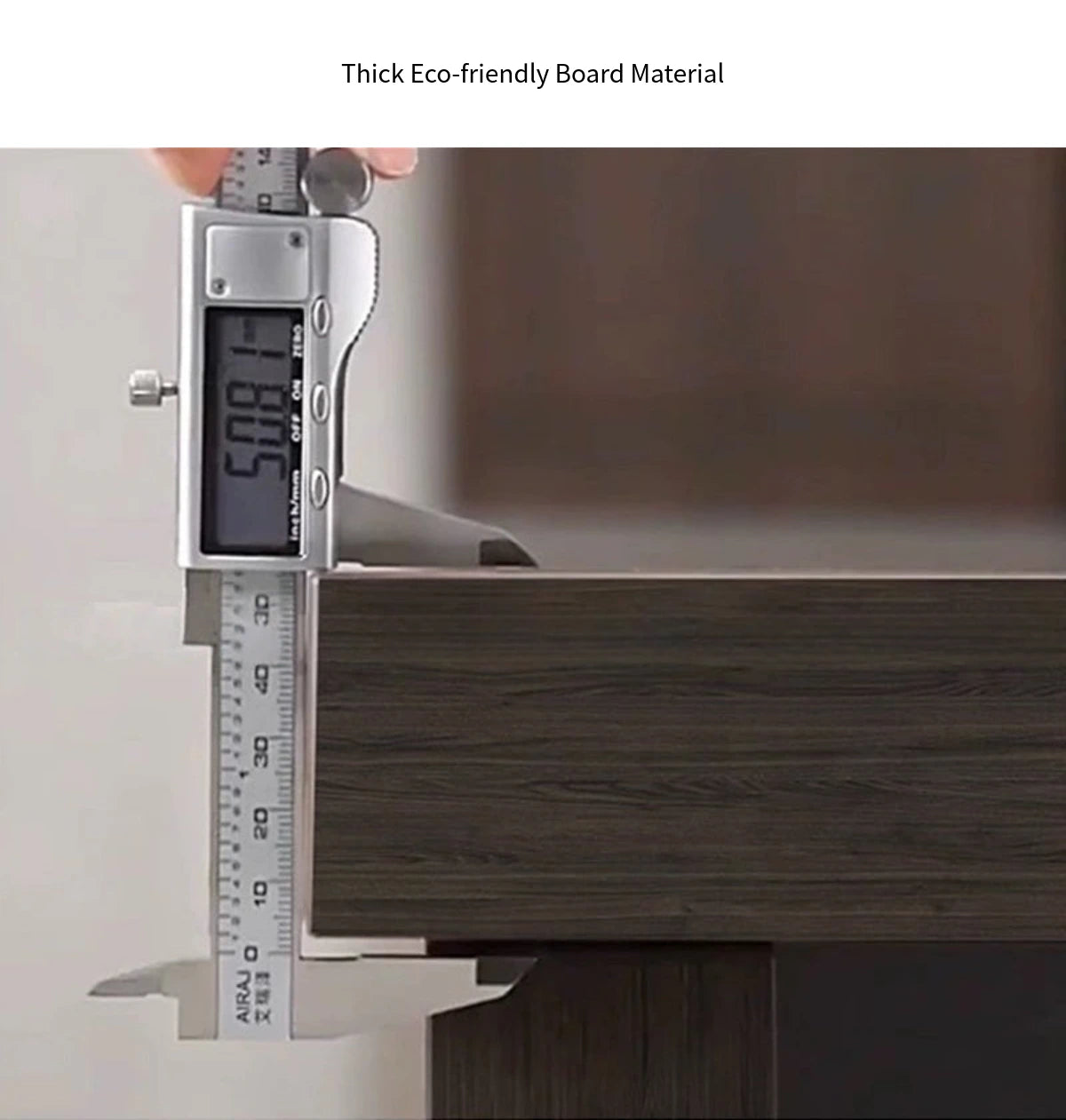 Modern Executive Desk 21-126 in Wide with Side Storage & Lumbar Support for Home Office — Detail image 5