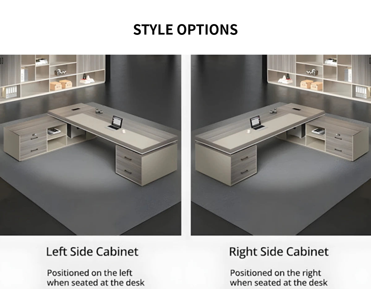 Customizable Luxury Durable Executive Desk For Managers And Leaders — Detail image 8