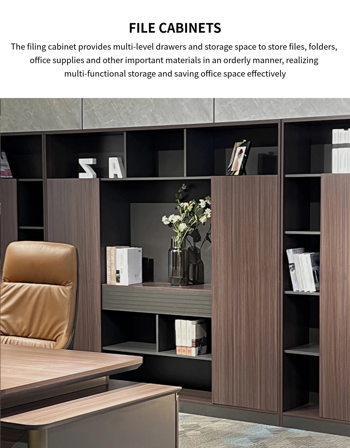 Customizable Luxury Durable Professional Executive Desk — Detail image 7