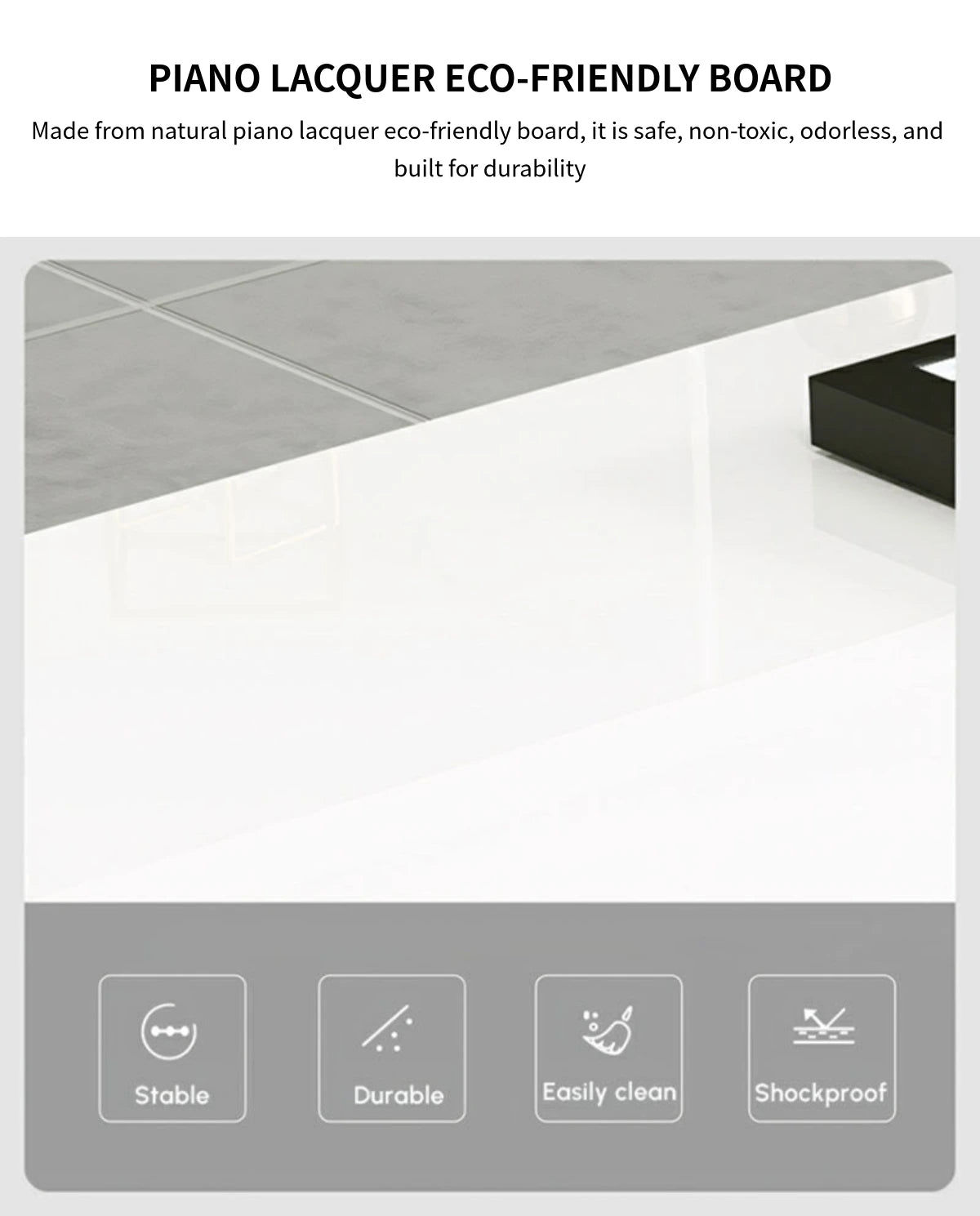 Curved Reception Desk 63-197 in Wide with Lockable & File Drawers for Office Lobby — Detail image 3