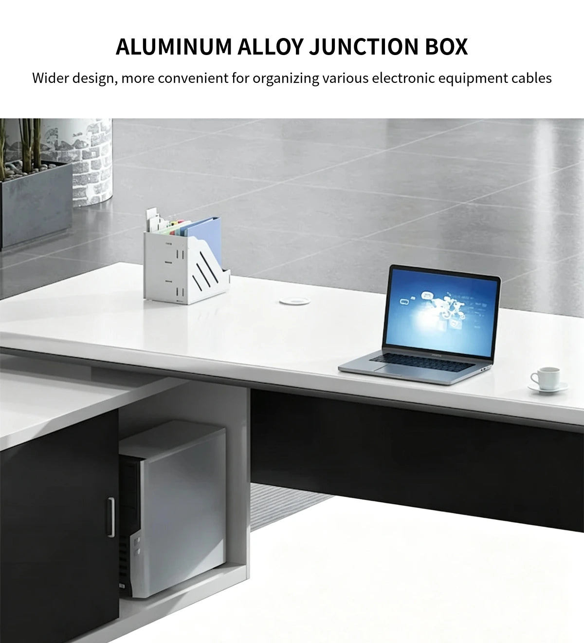 Customizable Luxury Durable Boss Desk And Chair Set — Detail image 5