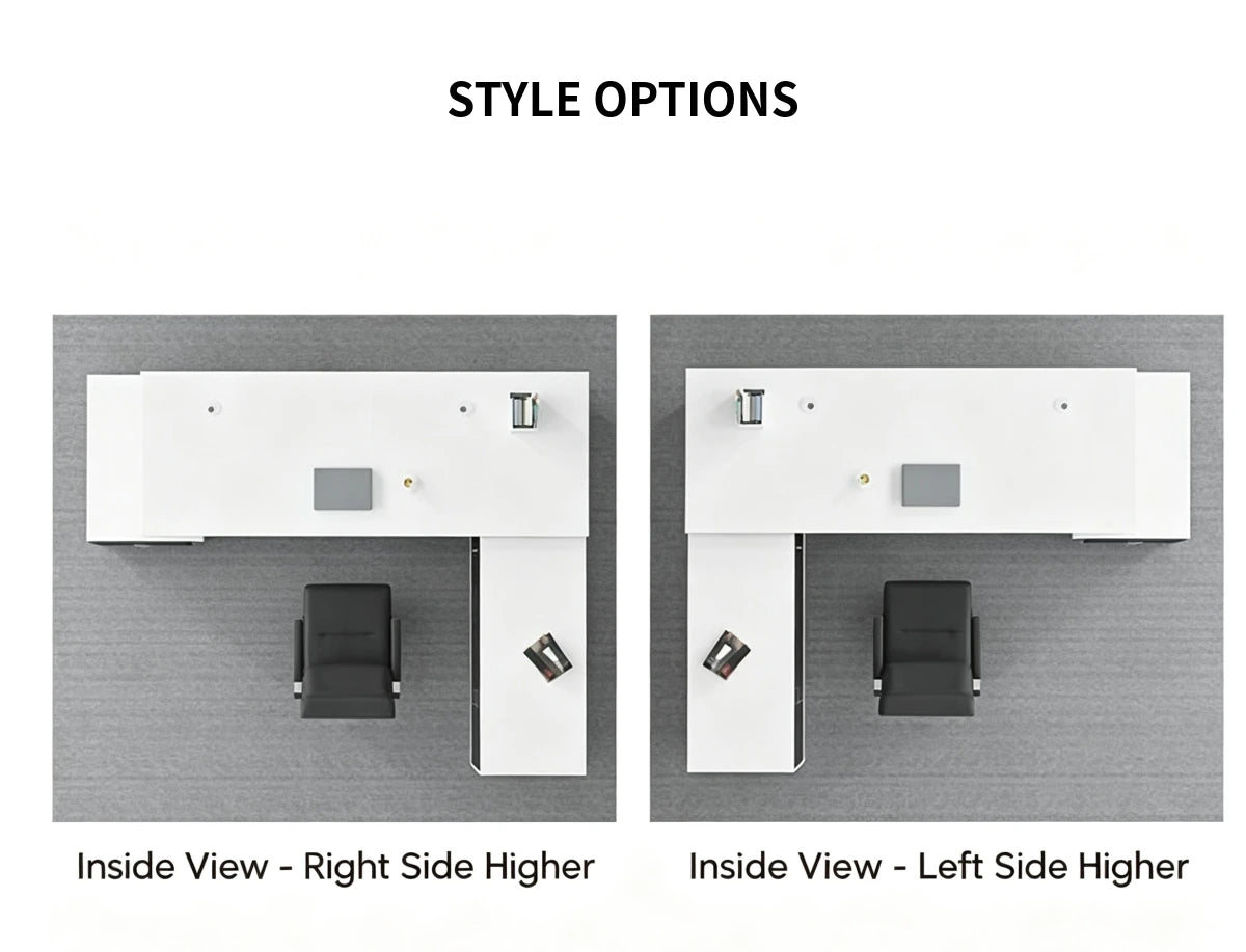 Customizable Luxury Durable Boss Desk And Chair Set — Detail image 8