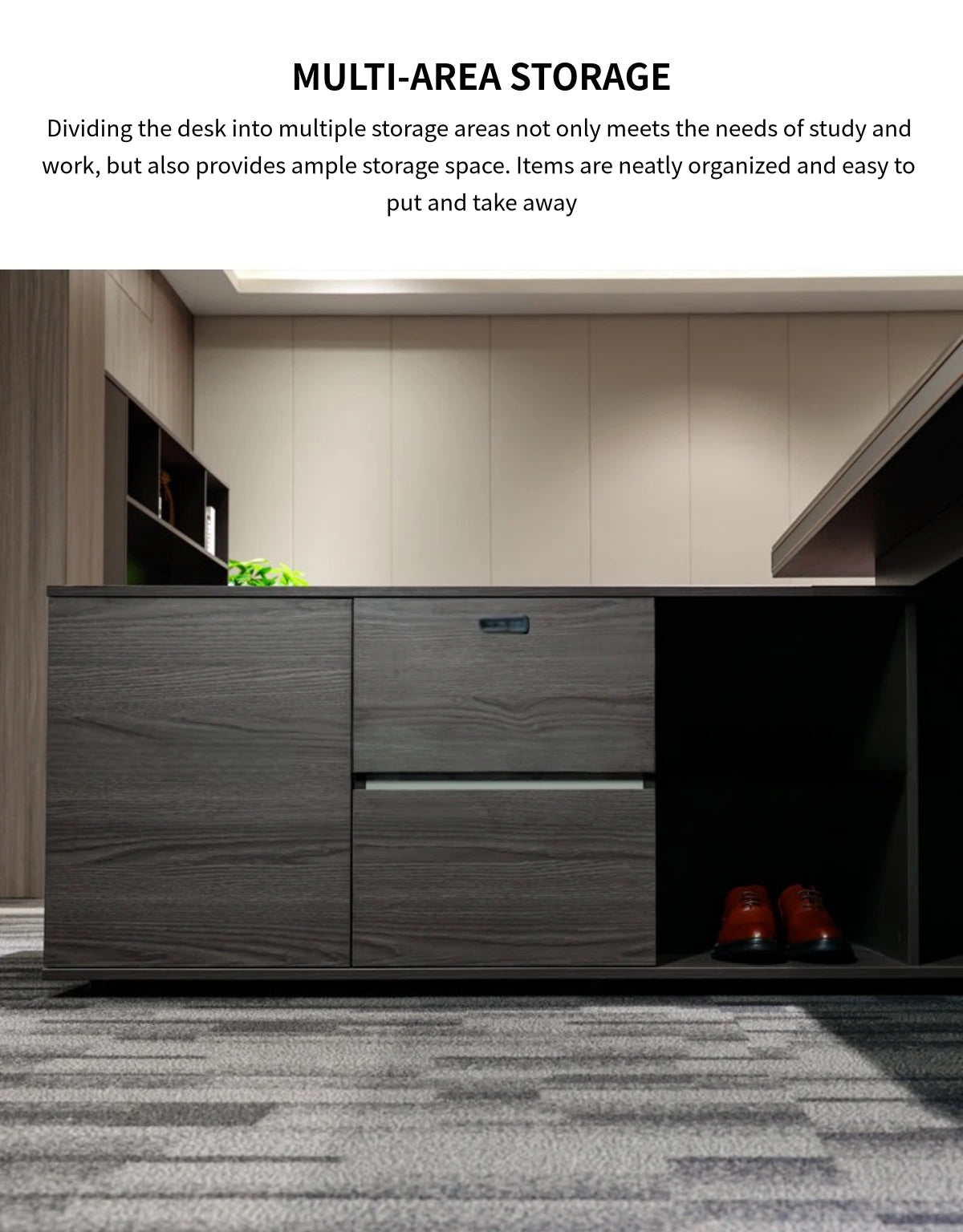 Customizable Luxury Durable Premium Executive Desk — Detail image 5