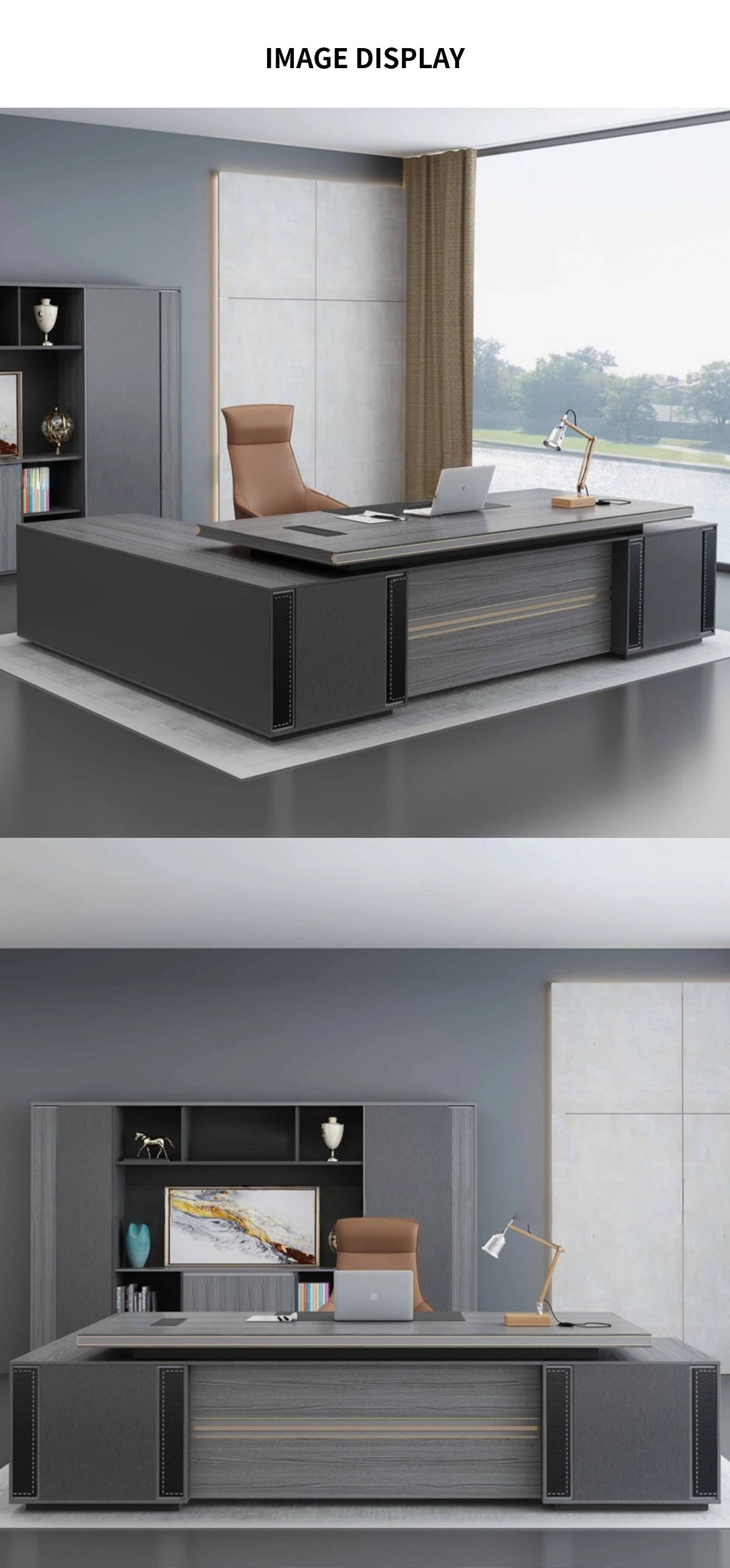 Customizable Luxury Durable Premium Executive Desk — Detail image 8