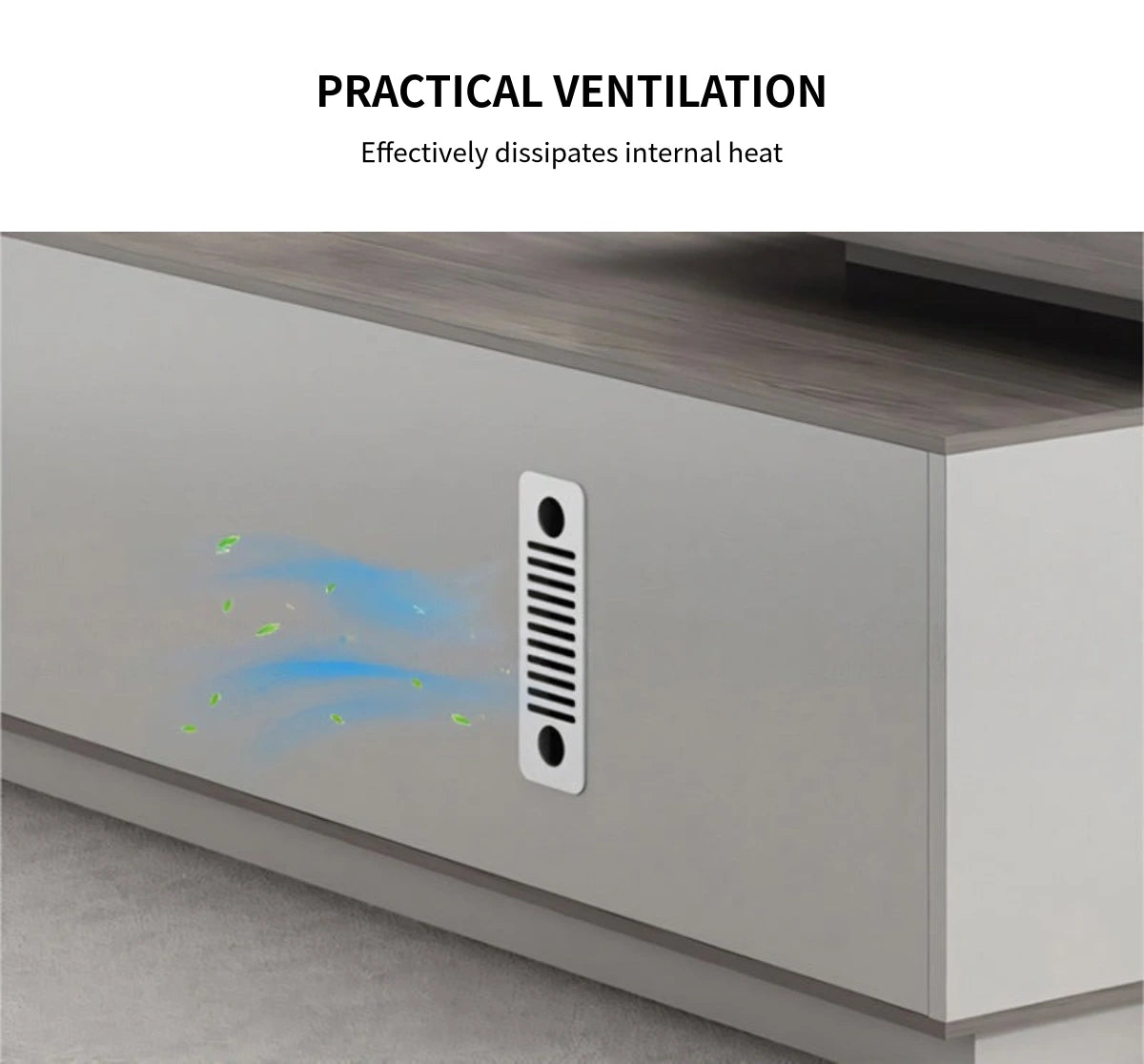 Modern Executive Desk 71-126 in Wide with Side Storage & Lockable for Home Office — Detail image 3