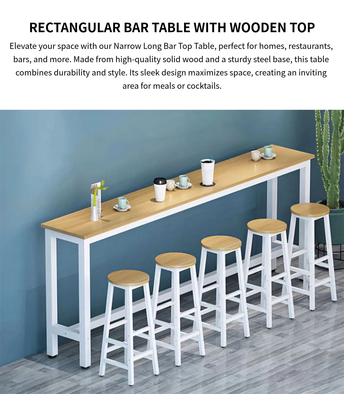 Rectangular Office Desk 39-216 in Wide with Solid Wood for Home Office — Detail image 1