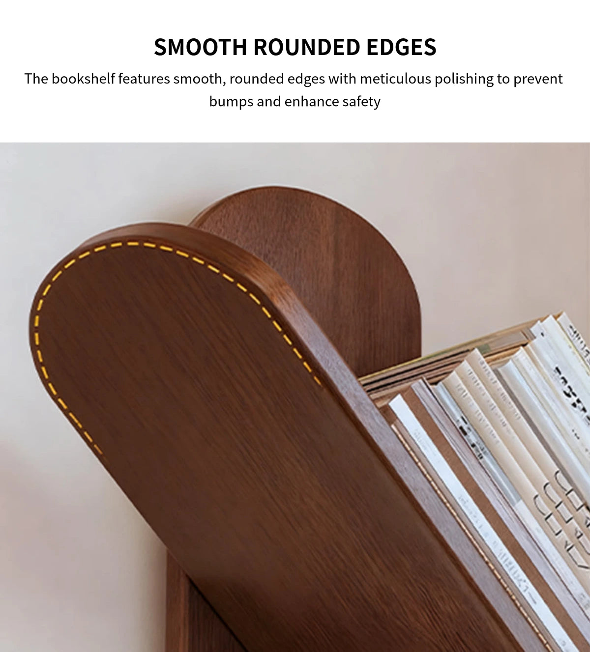 File Cabinet 35-60 in Tall with Solid Wood & Curved for Office — Detail image 5