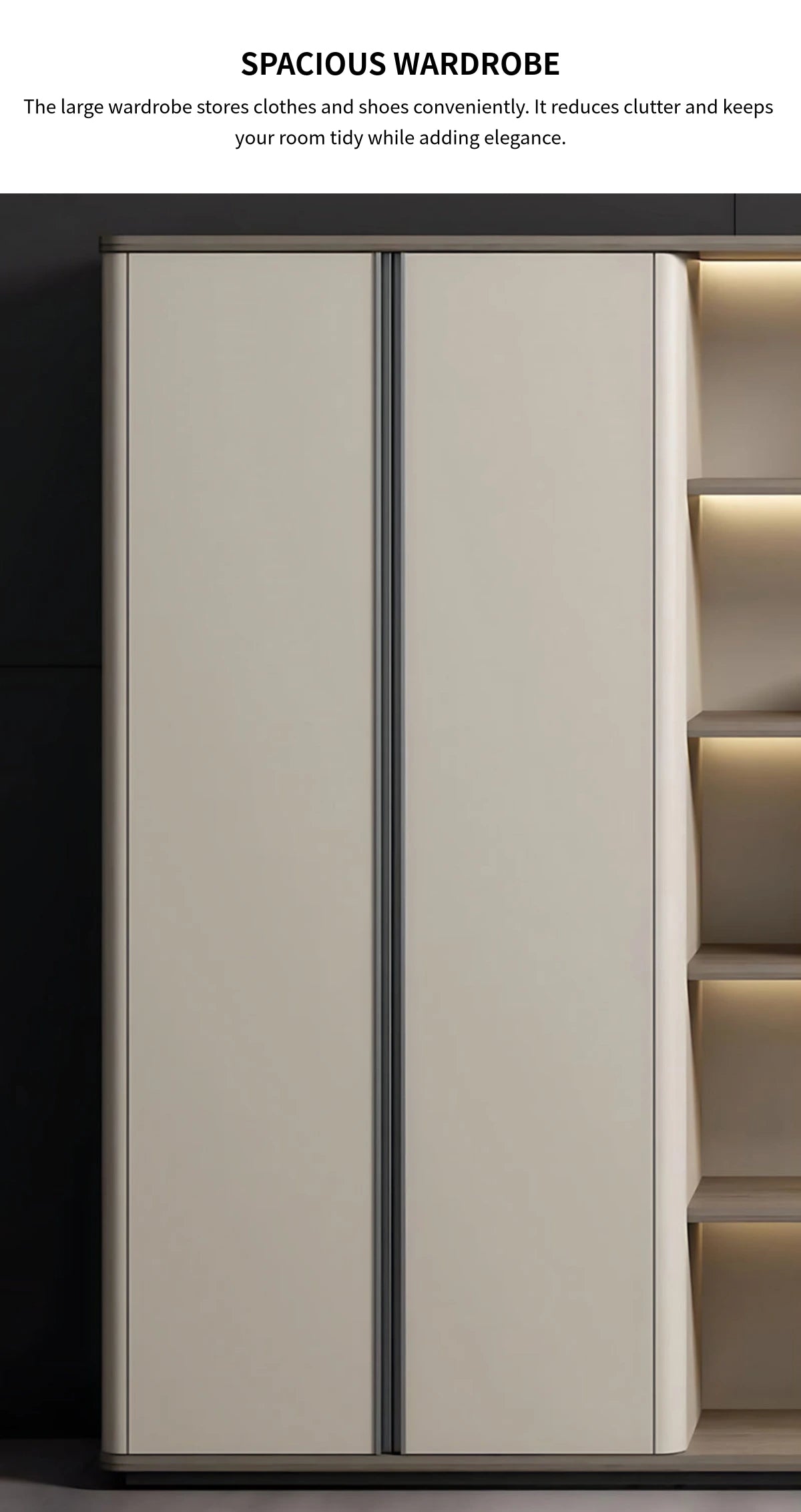 File Cabinet 79 in Tall with File Drawers for Office — Detail image 5