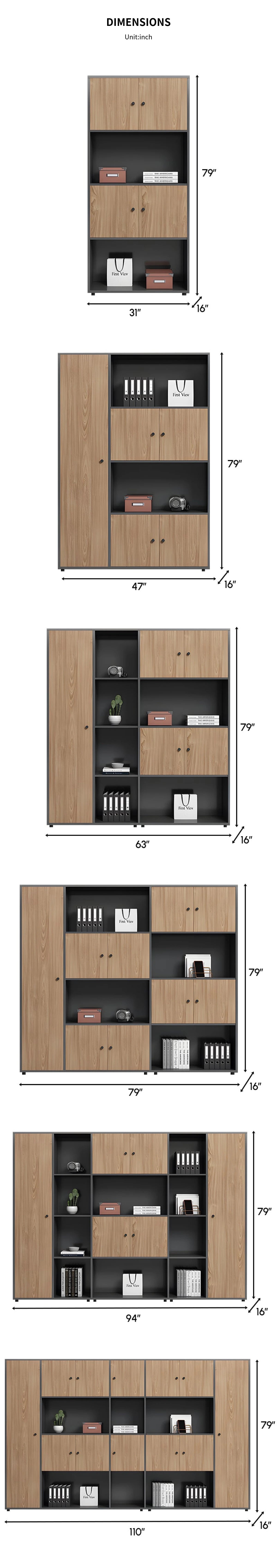 File Cabinet 79 in Tall for Office — Detail image 11