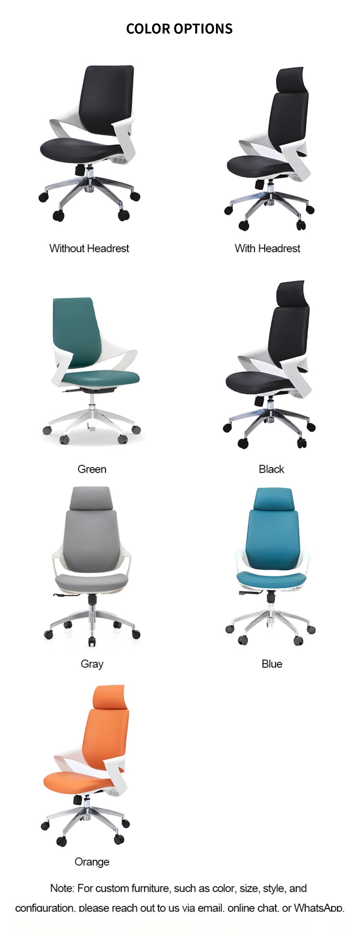 Mesh Ergonomic Office Chair 20 in Wide with Breathable Mesh, Reclining & Lumbar Support — Detail image 10