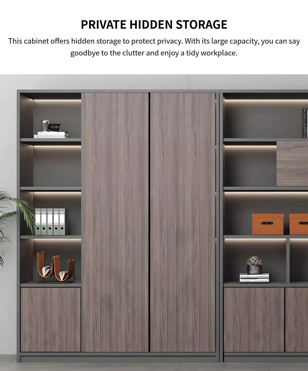 File Cabinet 79 in Tall with Modular for Office — Detail image 6