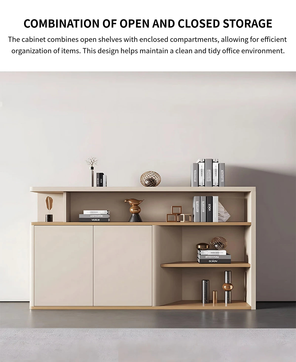 File Cabinet 39 in Tall with Soft-Close for Office — Detail image 7