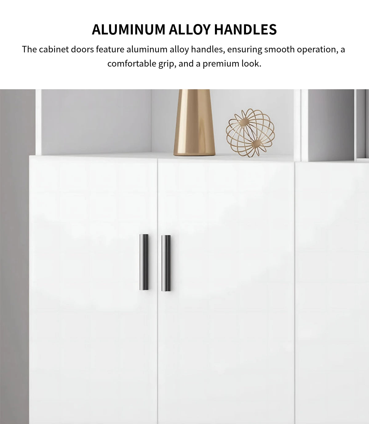 File Cabinet 47 in Tall with Soft-Close for Office — Detail image 6
