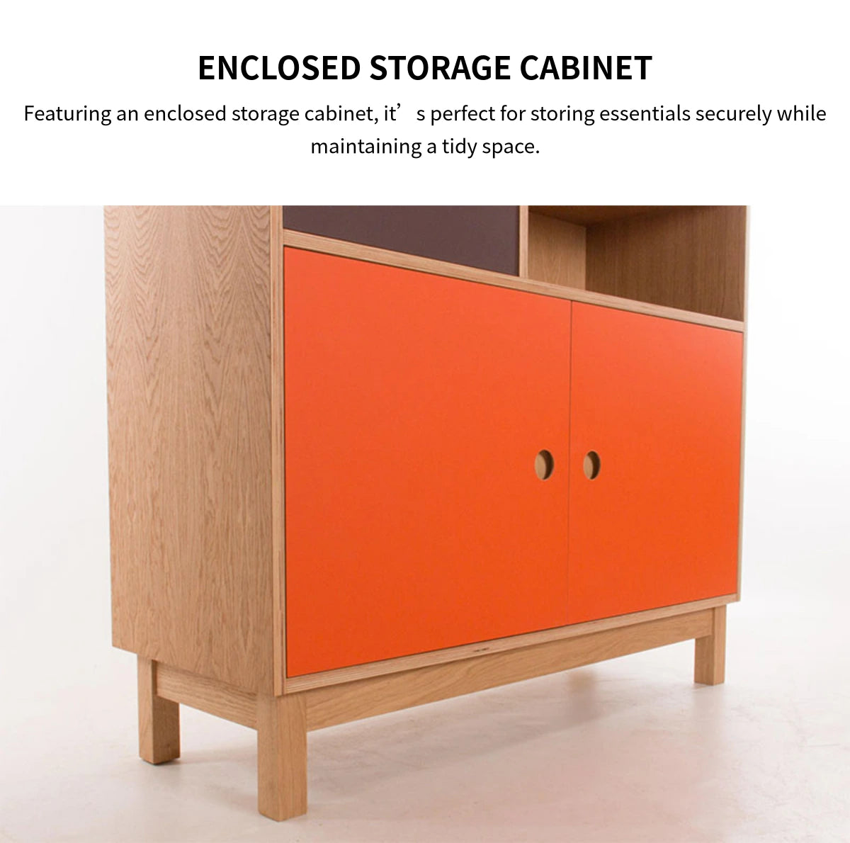 File Cabinet 65 in Tall with Soft-Close & Round for Office — Detail image 3