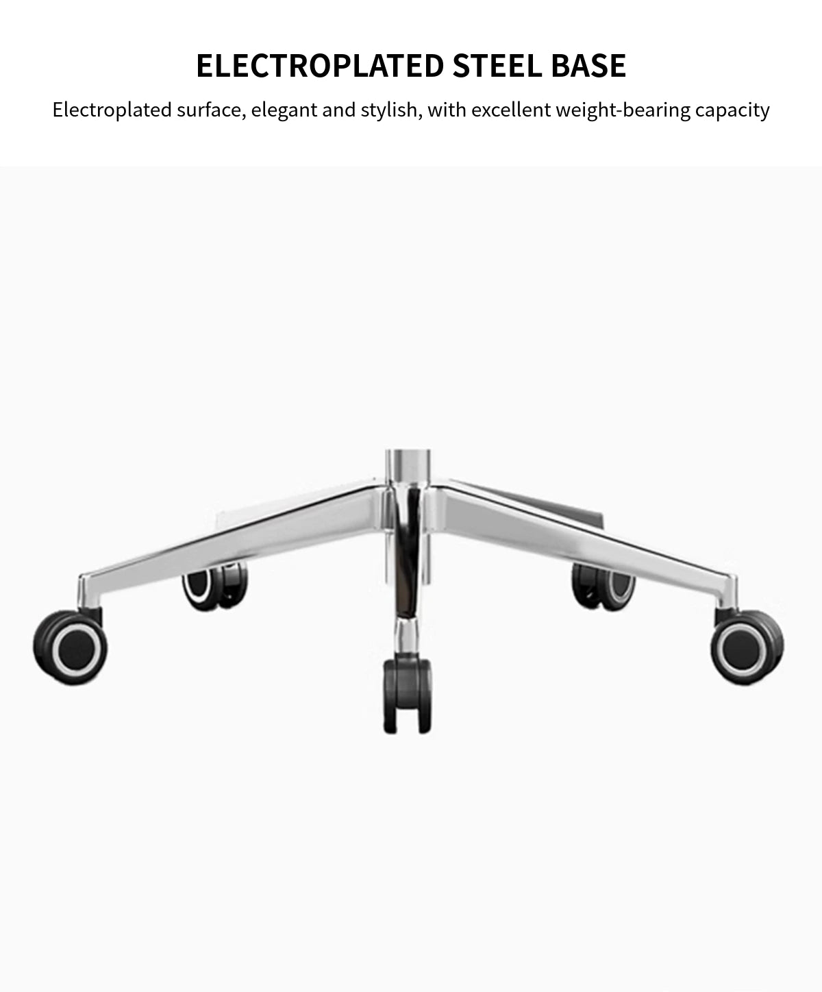 Mesh Ergonomic Office Chair with Breathable Mesh, Curved & Lumbar Support — Detail image 10