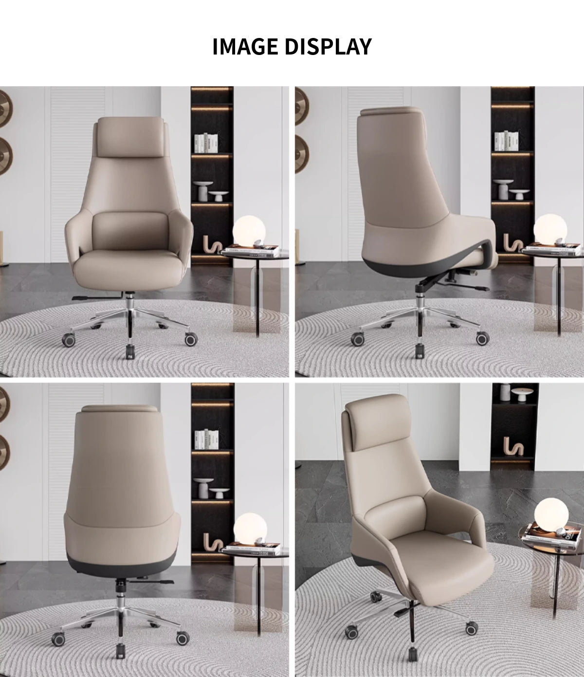 Mesh Ergonomic Office Chair with Breathable Mesh, Curved & Lumbar Support — Detail image 12