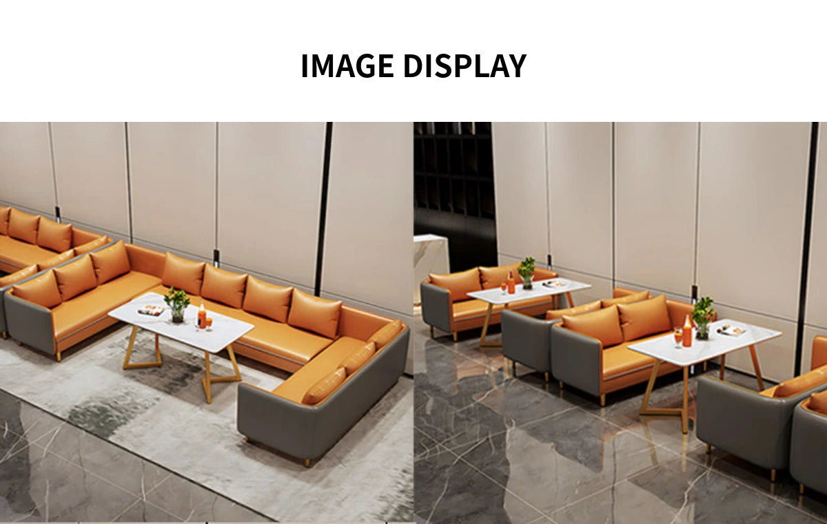 Modern Reception Desk with Modular for Office Lobby — Detail image 8