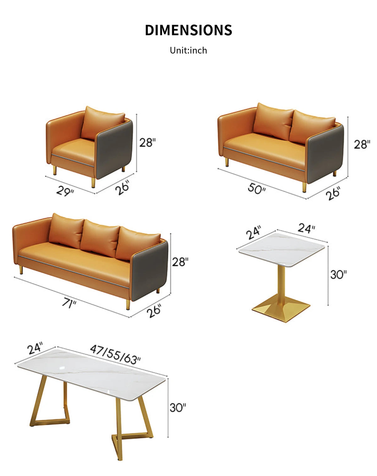 Modern Reception Desk with Modular for Office Lobby — Detail image 11