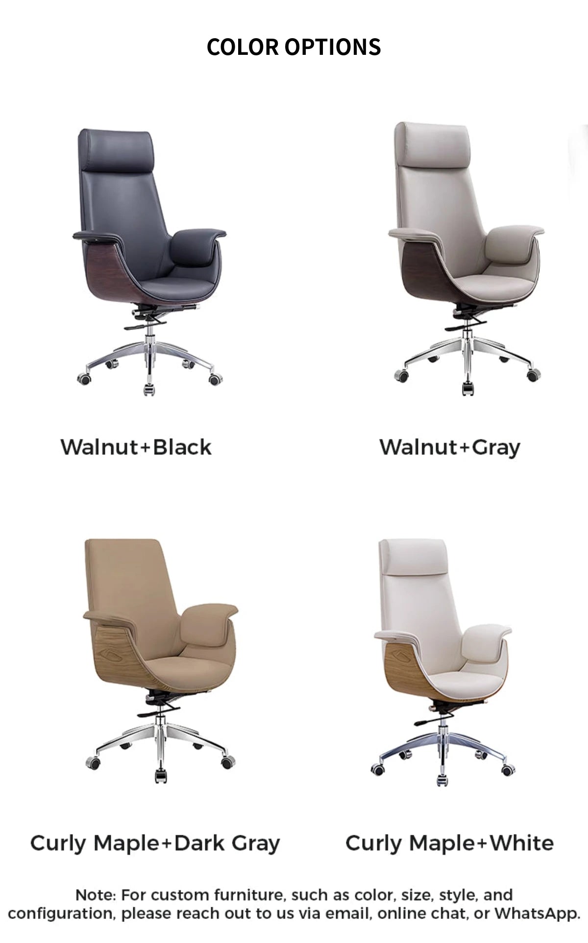 Executive Ergonomic Office Chair — Detail image 11