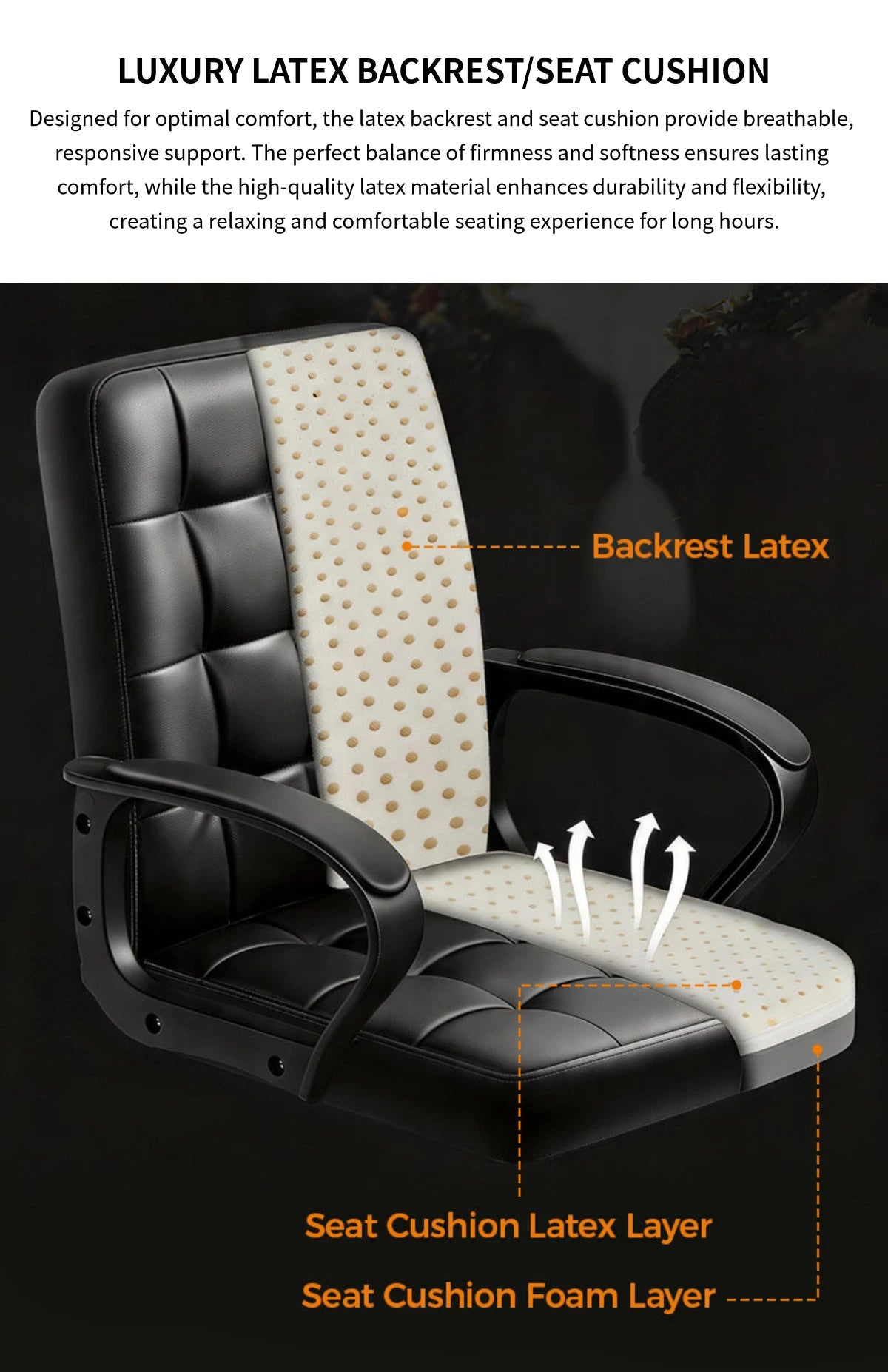 Ergonomic Mesh Office Chair — Detail image 3