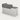 Retail Reception Desk 39-63 in Wide with Keyboard Tray, File Drawers & Transaction Counter - 39" L x 24" W x 38" H / Gray / Inside View - Right Side Higher