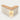 L-Shaped Reception Desk 51-87 in Wide with LED Lighting & Lumbar Support for Salon - 71" L x 43" W x 35" H / Natural + Light Yellow / Left