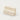 Curved Reception Desk 39-63 in Wide with Lockable & Lumbar Support for Salon - 39" L x 30" W x 35" H / White + Off-White / Right