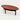 Oval Conference Table 47-94 in Wide (3.9-7.8 ft) with Lumbar Support for Meeting Room - 47" L x 31" W x 31" H / Teak