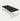 Rectangular Conference Table 47-189 in Wide (3.9-15.8 ft) with Lumbar Support - 62" L x 24" W x 29" H / Black / White Table Legs