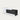 Modern Reception Desk 47-126 in Wide with Lumbar Support for Office Lobby - 47" L x 24" W x 39" H / Black / Inside View - Right Side Higher