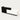 Salon Reception Desk 71-118 in Wide with Dual-Tone, Keyboard Tray & Lockable for Salon - 79" L x 24" W x 39" H / Matte Black + White / Inside View - Right Side Higher